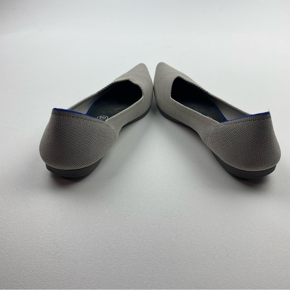 Rothy's Linen Blue Halo Point Toe Ballet Flats Size 9 - Picture 6 of 9